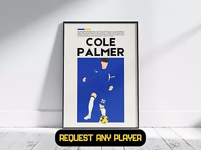 Cole Palmer Chelsea - Football Poster - A5/A4/A3/A2/A1/A0 • £8.95