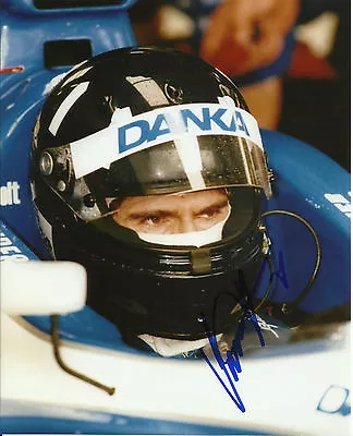 Damon Hill Signed 10X8 Autograph In Person AFTAL COA (3513) • £49.95