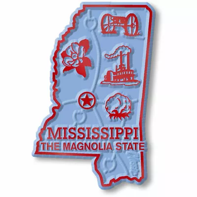 Mississippi Small State Magnet By Classic Magnets 1.6  X 2.4  • $5.99