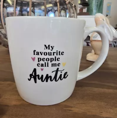 Inside Out Mug - My Favourite People Call Me Auntie • £10