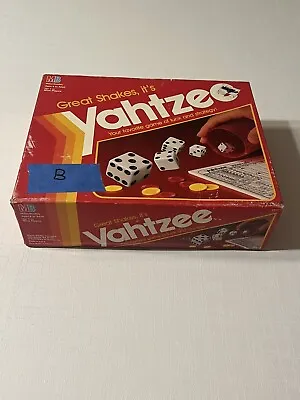 Vintage 1982 Milton Bradley Yahtzee Board Game ~ Complete!   Good Condition  • $6.59