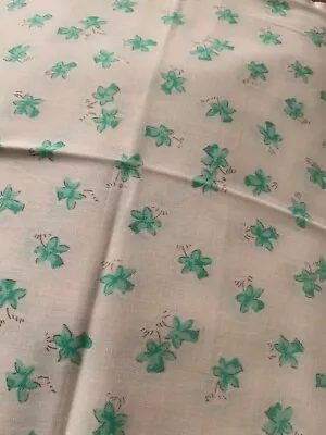 New Green Daffodils Penny Rose Fabrics C5932 By Sue Penn Fat Quarter Fabric • £3