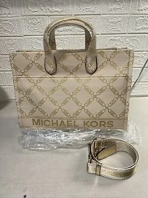 MICHAEL KORS Large Gigi Grab Tote Gold Color  • $280