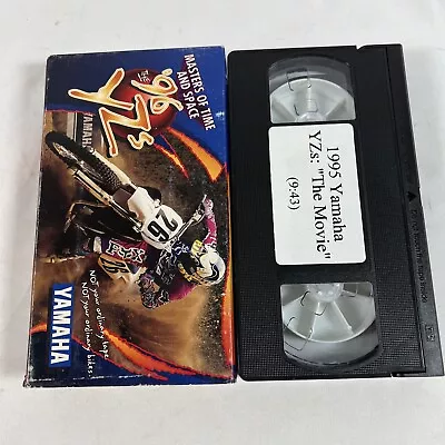 The 96 YZs Masters Of Time And Space Yamaha Vintage VHS Advertisement Rare • $19.99