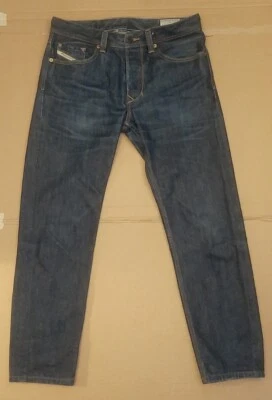 £36 • Buy Mens Diesel TURBO-LARKEE-T 008Y9 Regular Tapered Dark Blue Jeans W30 L29 In VGC