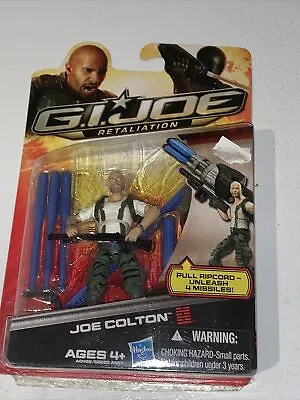 Gi Joe Retaliation Joe Colton Moc Sealed New • $29.08