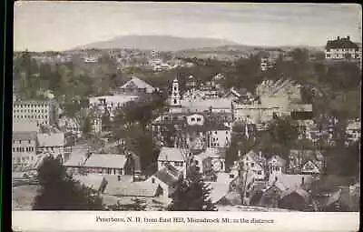 PETERBORO NH From East Hill MONADNOCK MT C1910 Postcard • $5.80