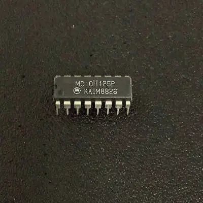 MC10H125P - MOTOROLA - ECL To TTL Translator 4 Func True Output ECL PDIP16 • $7.50