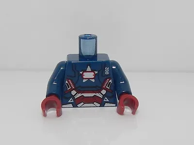 Lego Minifigure Torso Super Heroes Iron Man Iron Patriot T25 • $6.99