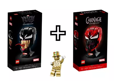 LEGO Marvel: 76187 + 76199 - Venom + Carnage (Both NEW) • $280