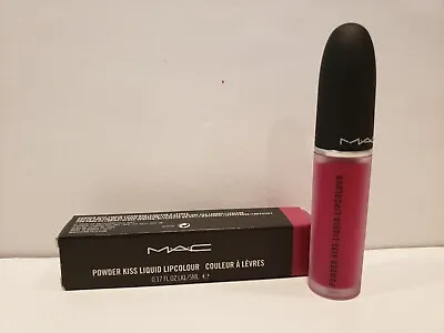 Mac ~ Powder Kiss Liquid Lipcolour ~ 986 ~ Make It Fashun! ~ NIB • $19.99