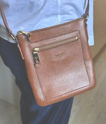 £20 • Buy Ralph Lauren Tan Leather Shoulder/crossbody Bag - New