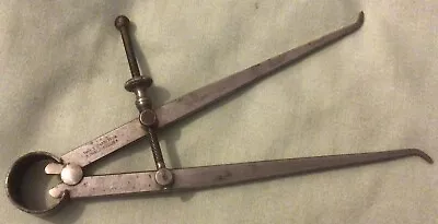 £12.50 • Buy Vintage Thel S Starrett & Co7 Inch Internal Metal Measuring Callipers/ Dividers