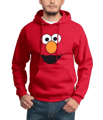 Sesame Street Elmo Face Adult Hoodie • $29.99