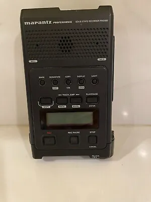 Marantz Professional Solid State Recorder PMD660 Digital Voice Recorder • $65