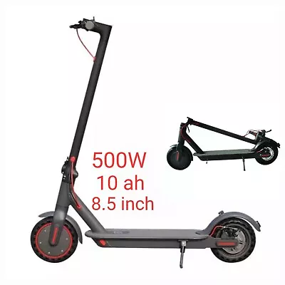 $419 • Buy 500W 36V 10AH Foldable Electric Adult Scooter Black/Gray