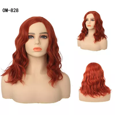 Curly Women Anime Heat Resistant Synthetic Cosplay Lolita Wig With Cap UK Full • £17.99