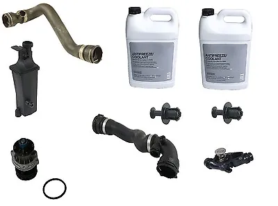 For BMW E46 Water Pump Thermostat Recovery Tank Hoses Cooling Overhaul Kit • $259.95