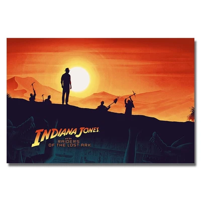 $20.68 • Buy Indiana Jones Movie Art Poster Classic Film Art Picture Print Room Wall Decor