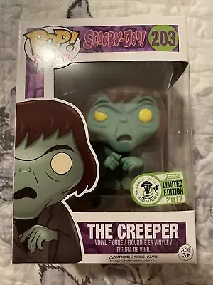 Funko Pop Animation Scooby-Doo #203 The Creeper Eccc Exclusive Sticker • $500