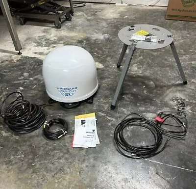 Winegard G3 Carryout - Portable Satellite Antenna Tripod Cabling  And Doc   • $125