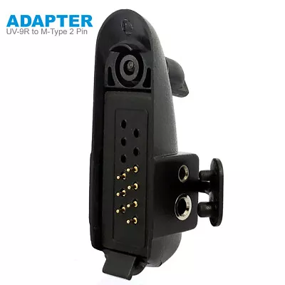 Radio Baofeng UV-9R Plus Talkie-Walkie Adapter To M-type 2Pin For Motoluola GP88 • $21.57