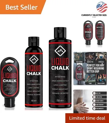 $15.19 • Buy Enhanced All-Purpose Liquid Chalk For Climbing, Weightlifting, Gymnastics