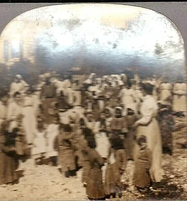 Bethlehem Missioni School  Palestine Stereoview Photograph 1905 Keystone  • $15.25