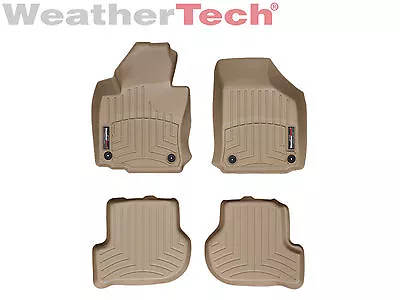 WeatherTech Floor Mats FloorLiner For Golf/GTI/Jetta/Rabbit 1st & 2nd Row - Tan • $209.90