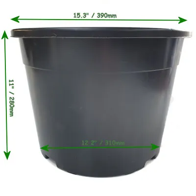 25 LITRE PLANT POTS Large Heavy Duty Strong Rigid Big Container Potato Tomatoes  • £166