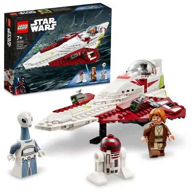 $39.95 • Buy LEGO Star Wars 75333 Obi-Wan Kenobi’s Jedi Starfighter Brand New & Sealed | SALE