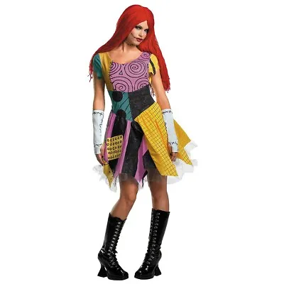 $41.78 • Buy Sally Costume Adult The Nightmare Before Christmas Halloween Fancy Dress