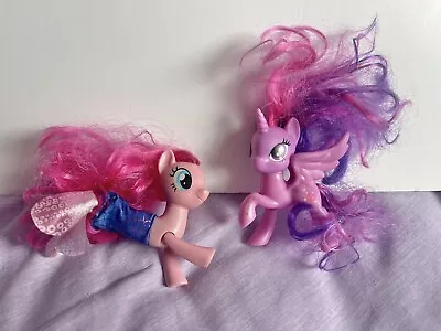 My Little Pony Bundle Hasbro Mermaid With Clip & Twilight Sparkle • £4.99