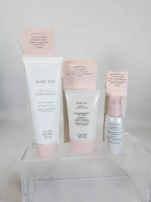 Mary Kay TimeWise Microdermabrasion Plus Set Step 1 Step 2 And 3-in-1 Cleanser • $40