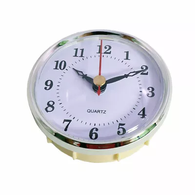Hicarer 3-1/2 Inch 80 Mm Quartz Clock Fit-up/Insert With Arabic Numeral Quartz • $7.31