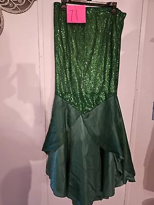 Mermaid Tail Skirt Size Medium Cosplay Green • $20