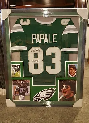 Vince Papale Autographed Philadelphia Eagles Jersey Framed.. Jsa  Coa  • $399.99