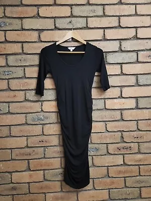 Ripe Black Maternity Stretch Dress Size Small • $15