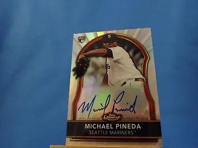 Michael Pineda Topps Finest 2011 RC Rookie Refractor Autograph Auto /499 • $5.84