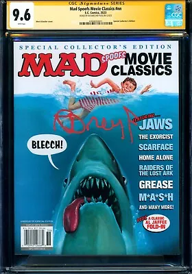 Mad Spoofs Movie Classics Magazine CGC SS 9.6 Signed Richard Dreyfuss JAWS COVER • $399.95