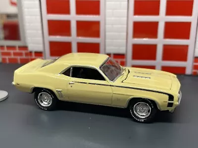 1969 69 Chevy Camaro SS V8 Butternut Yellow 1/64 Limited Edition • $19.95