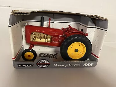 Ertl Massey Harris 555 Tractor 1/16 Made 1994- Diecast Metal - New • $80