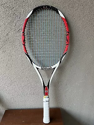 Wilson K Factor KSix-One Tour 90 Tennis Racquet Midsize L3 4 3/8 - Roger Federer • $145