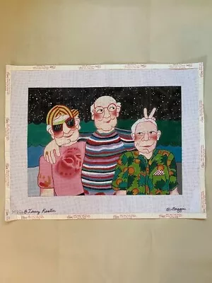 Maggie & Co Needlepoint Jerry Fenter The Boyz Club W/ Stitch Guide Brand New • $208