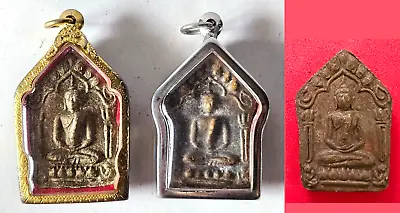 Thai Buddha Amulet Phra Khunpaen Phong Prai Kuman PimYai LP Tim 3 Piece • $88.88