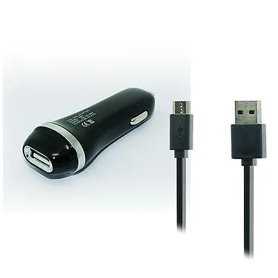 $9.65 • Buy Car Charger+3ft USB Cord For Consumer Cellular PhoneEasy Doro 618, 605, 612, 626