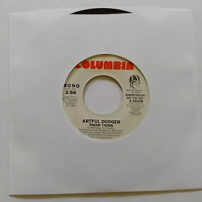 Artful Dodger  Think Think  Columbia White Label Promo 1975 • $3.99