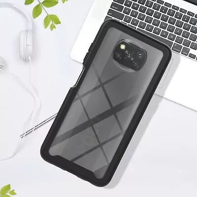 For Xiaomi Poco X3 NFC 10T Redmi Note 8 9S Shockproof Full Body Back Cover Case  • $11.65