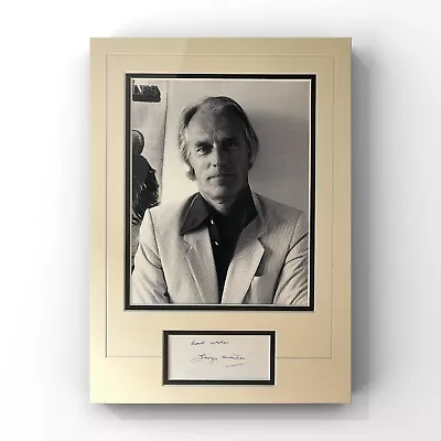 £125 • Buy Sir George Martin - Legendary Beatles Manager Signed Display
