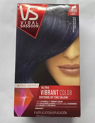 VS Vidal Sassoon London Luxe Permanent Hair Color 1BB Midnight Muse Blue • $11.95